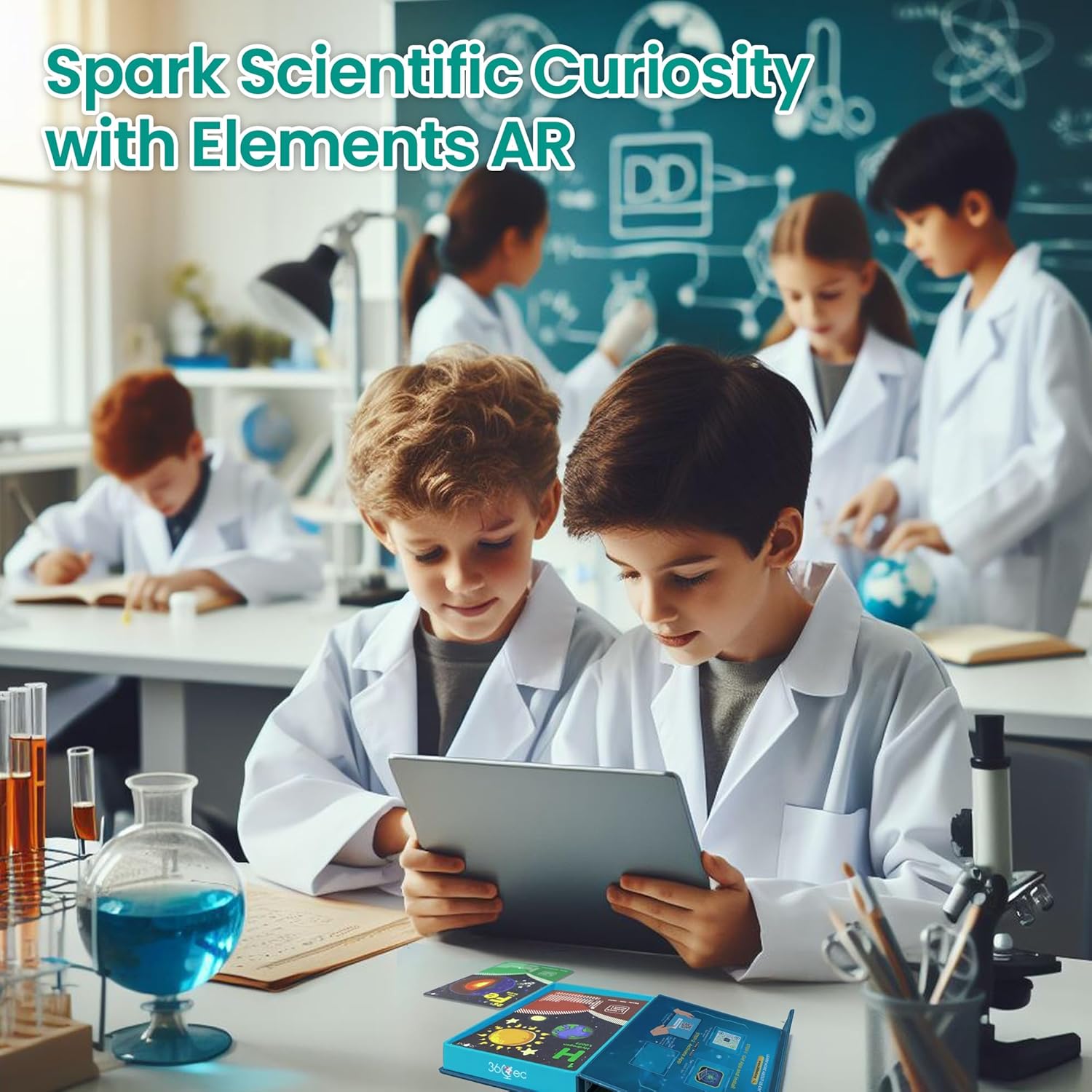 Ar Fun Elements AR Interactive Learning Kit: Augmented Reality Periodic Table ...